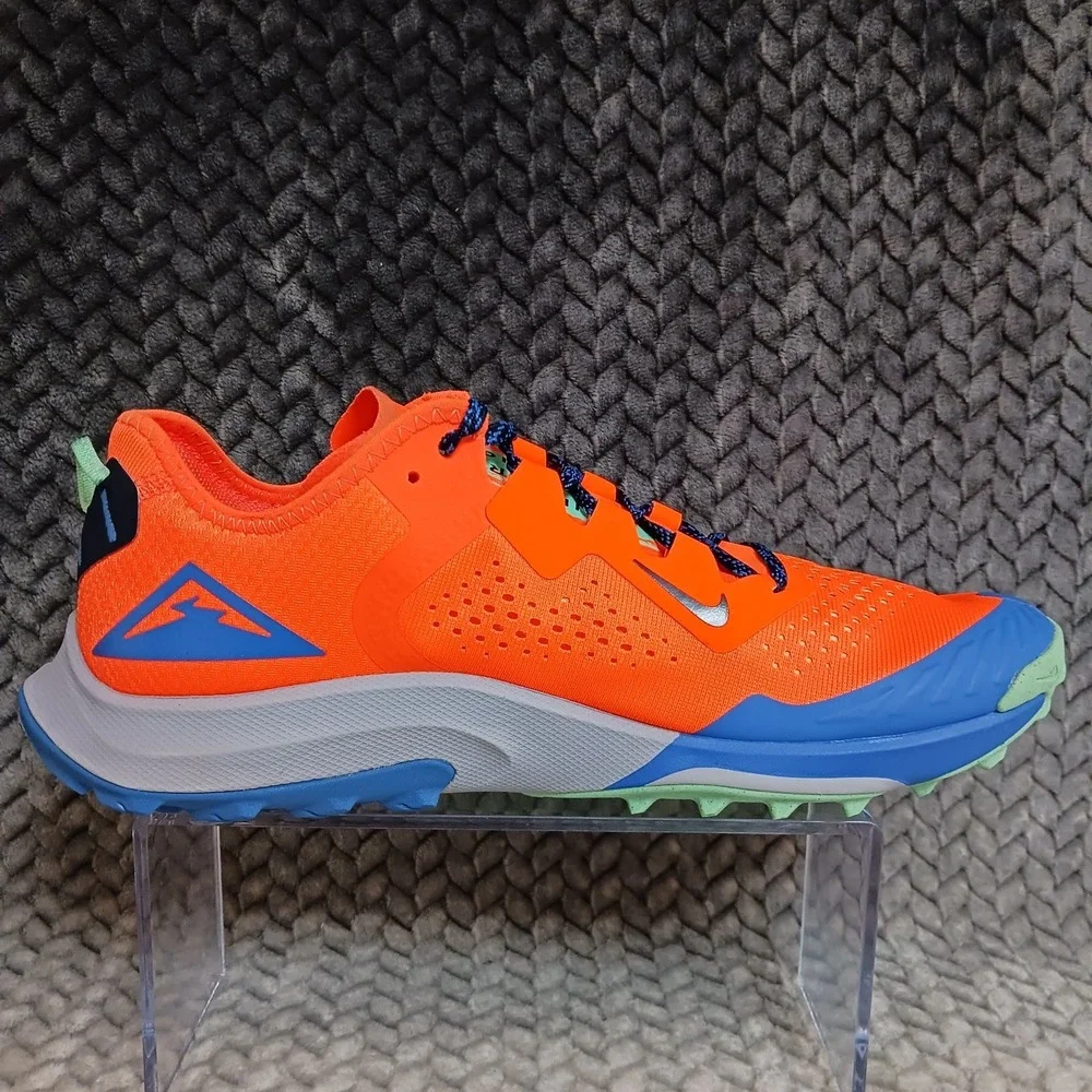 Nike Air Zoom Terra Kiger 7 Total Orange Men's Trail Running Shoes Size 11